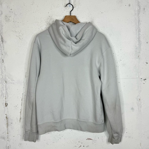 Jordan Jumpman Retro Print Gray Hooded Sweatshirt - Picture 10 of 12